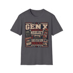 Raised on Neglect and Gas Station Snacks T-Shirt