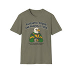 Patriotic Proud and Painfully Tired T-Shirt