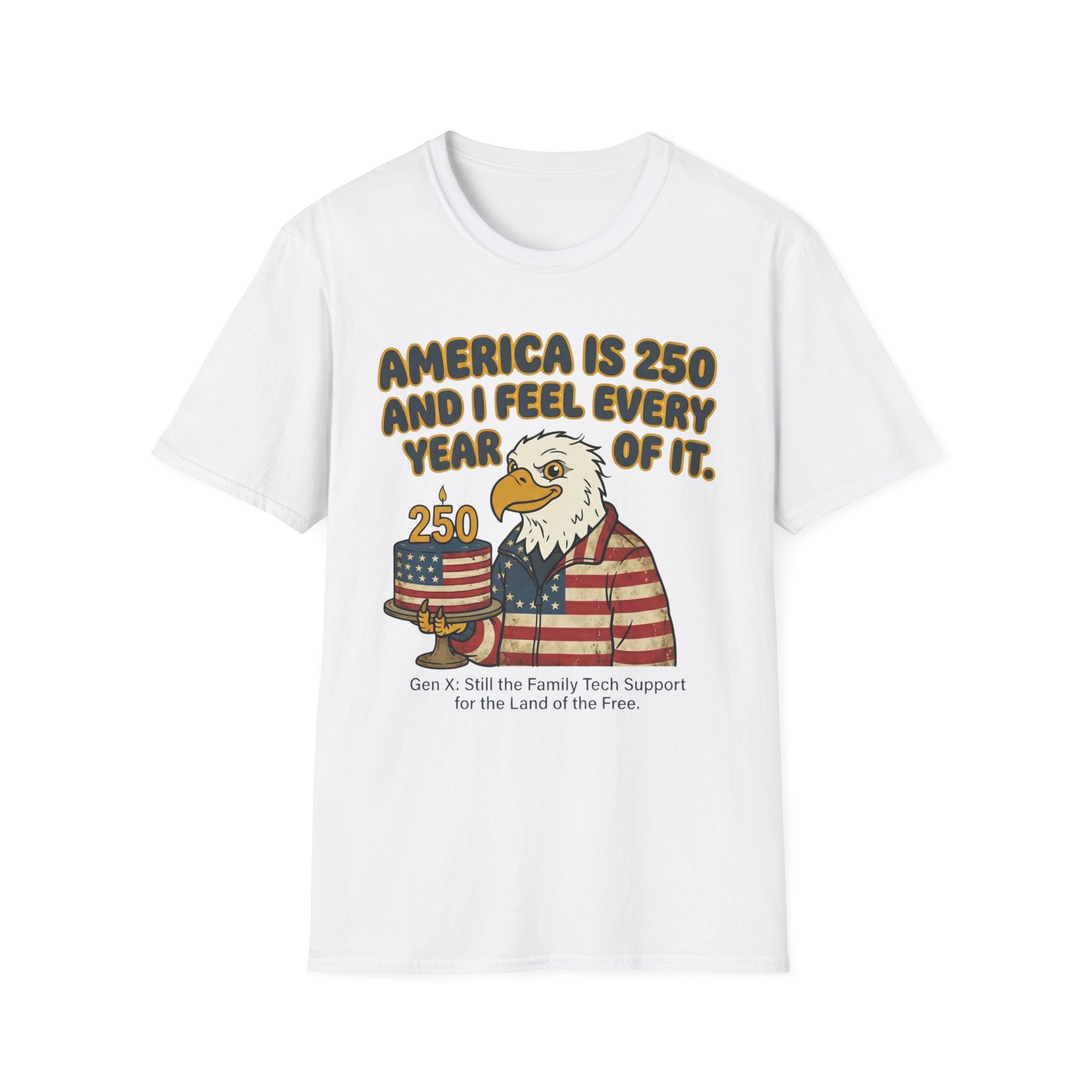 America 250 Feeling Every Year of It Eagle T-Shirt