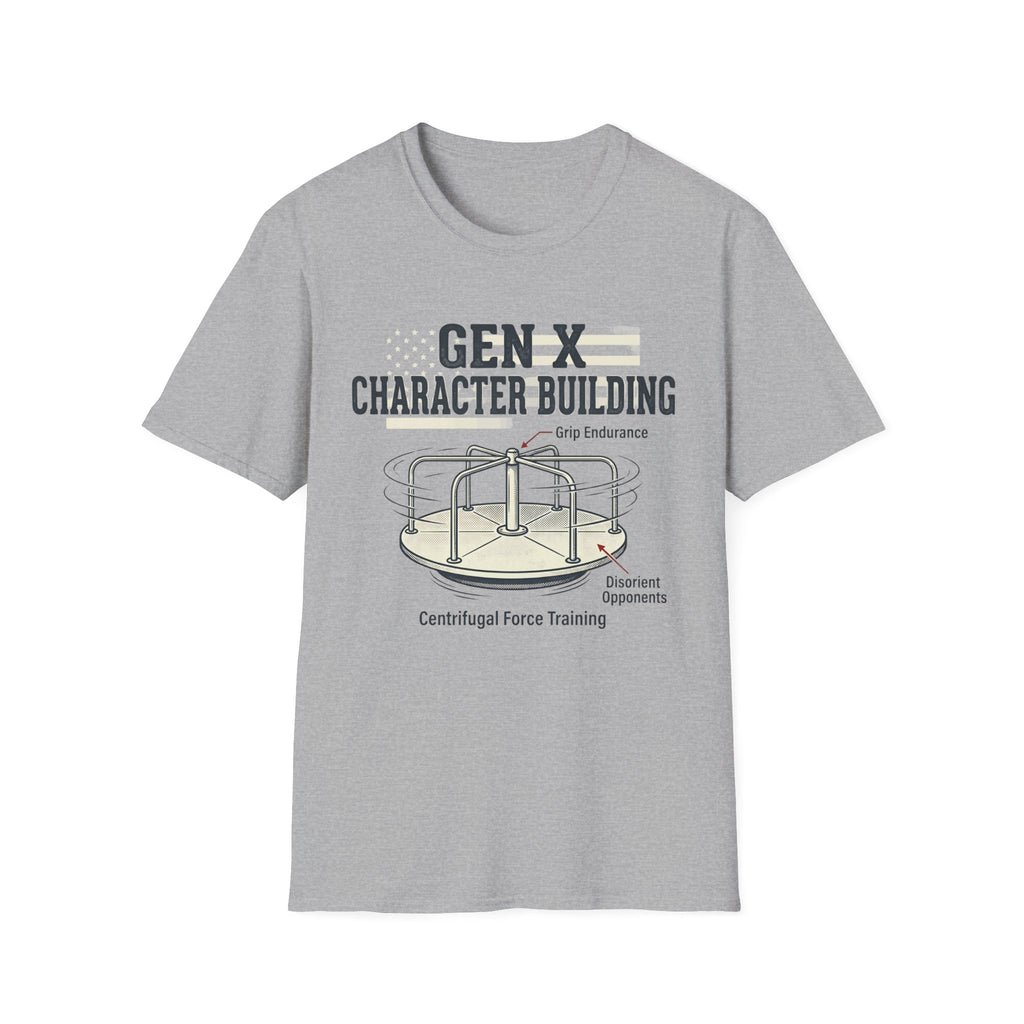Gen X Merry Go Round Character Build  T-Shirt