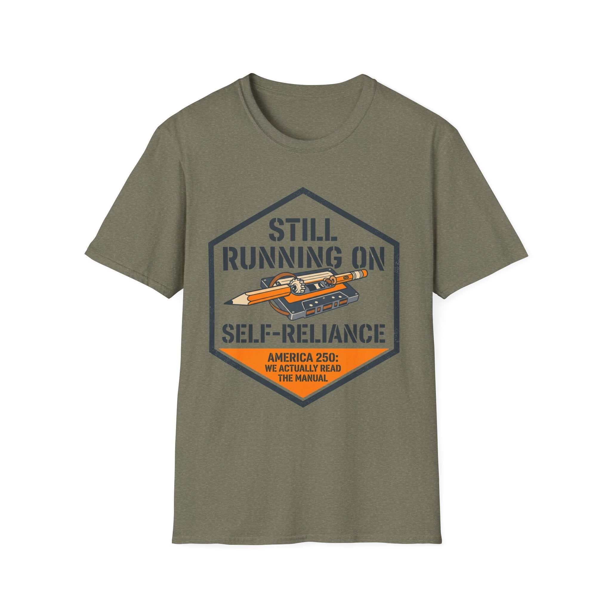 America 250 Self Reliance Badge    T-Shirt