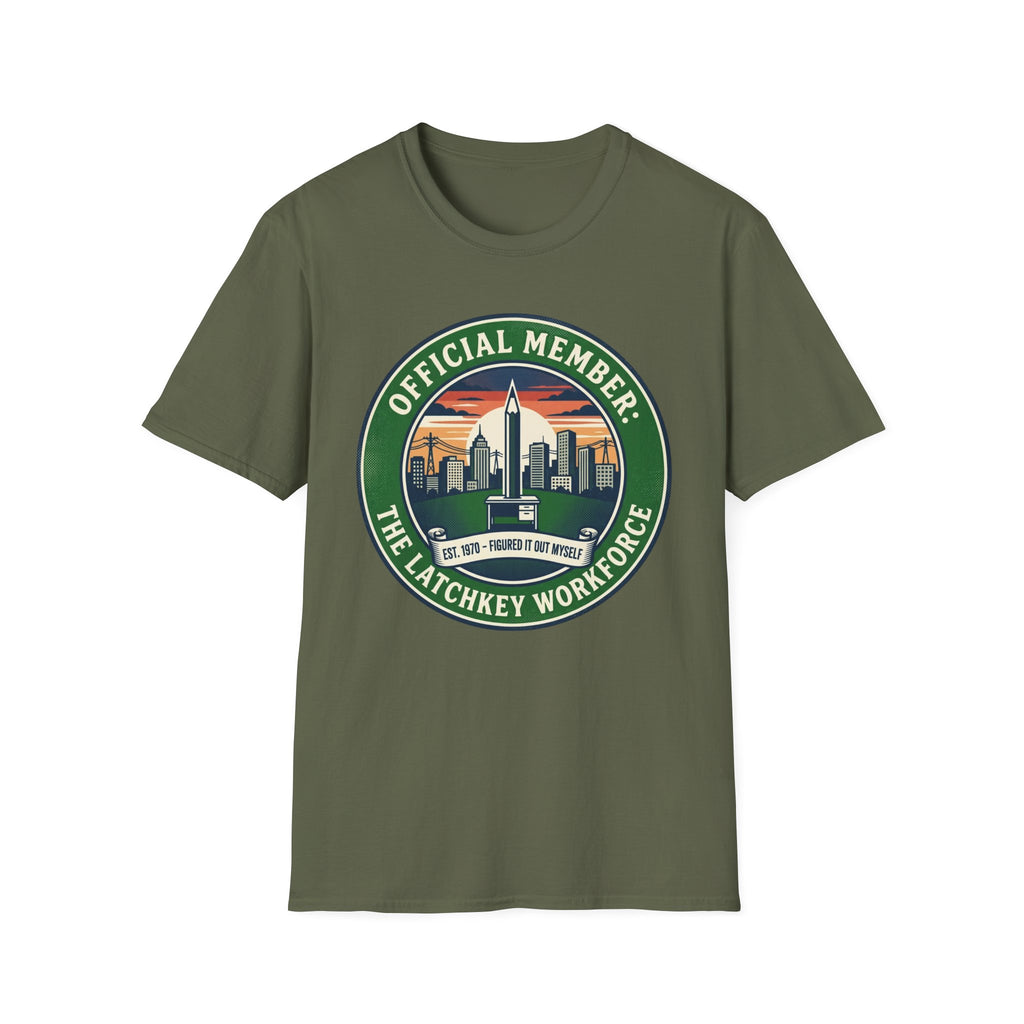 Latchkey Workforce Pencil Logo T-Shirt