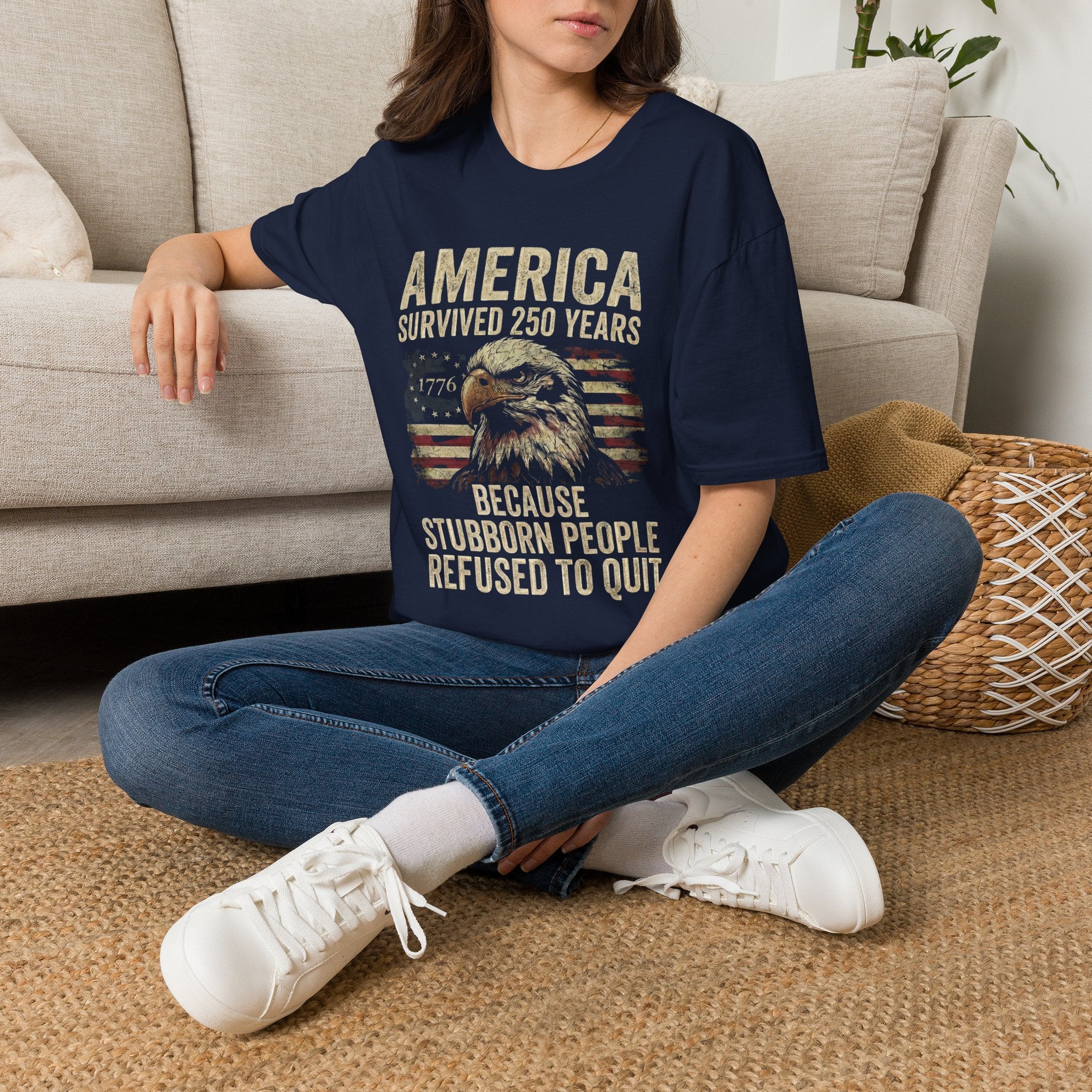 America Refused to Quit Flag T-Shirt