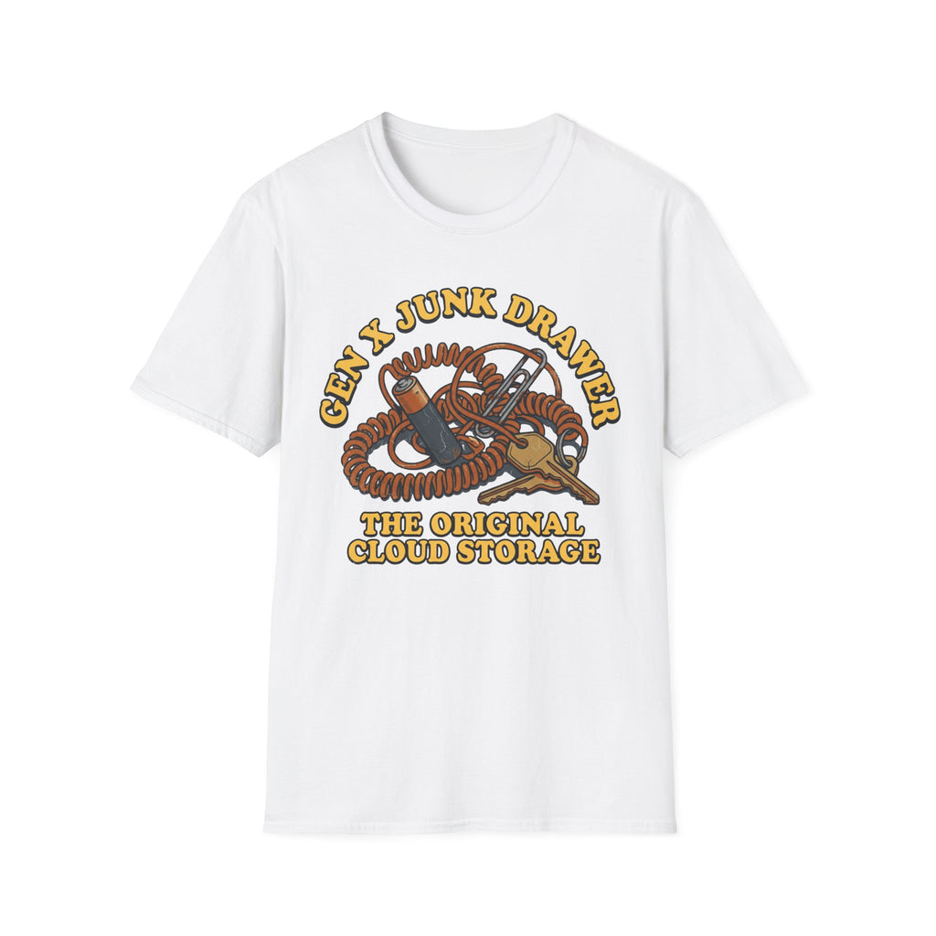 Junk Drawer Original Cloud Storage T-Shirt