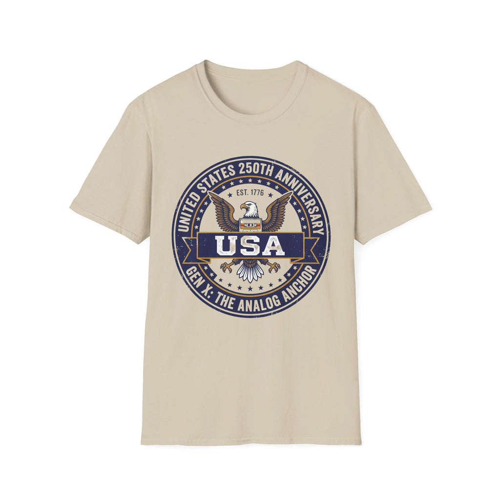 Gen X Analog Ancher America 250 T-Shirt