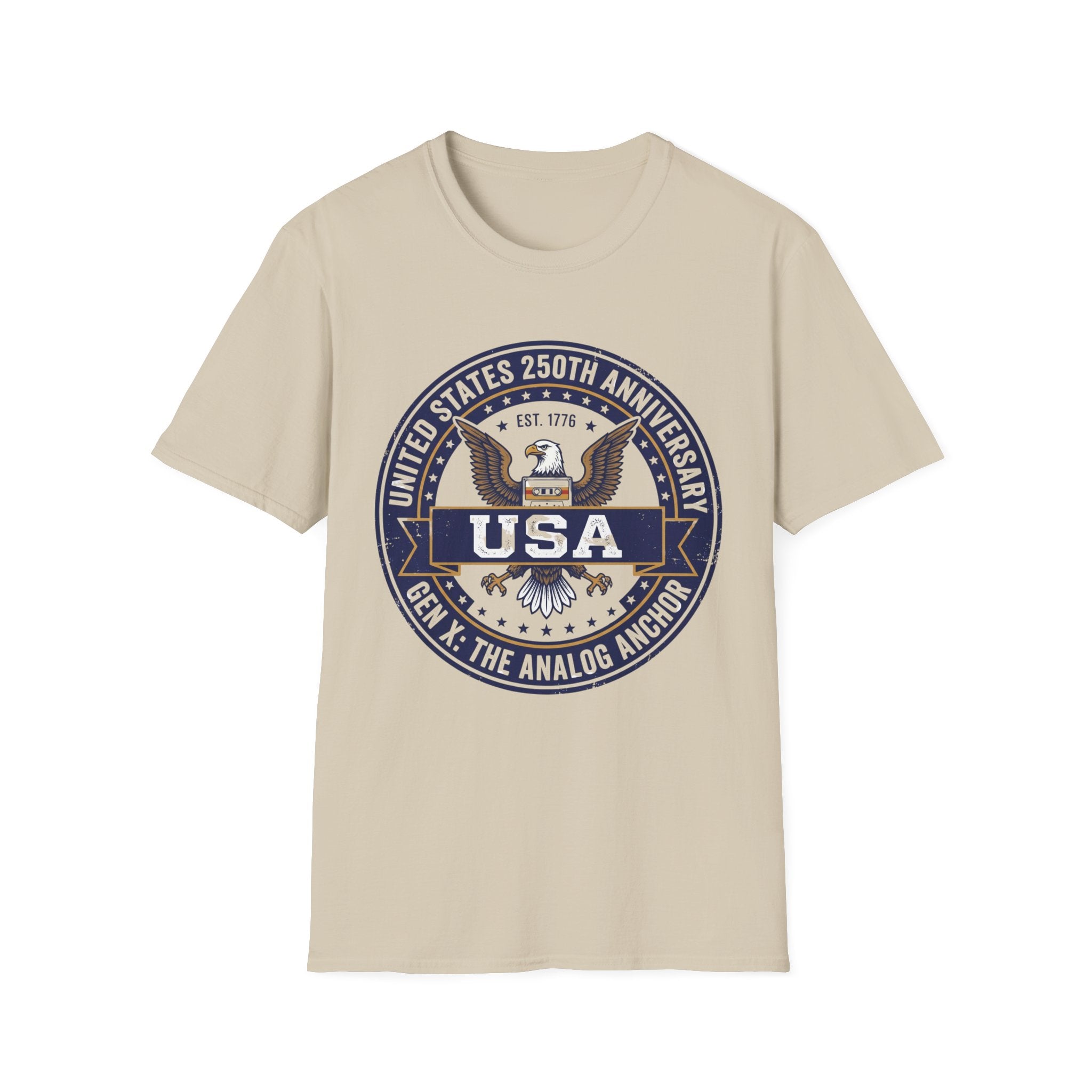 Gen X Analog Ancher America 250 T-Shirt