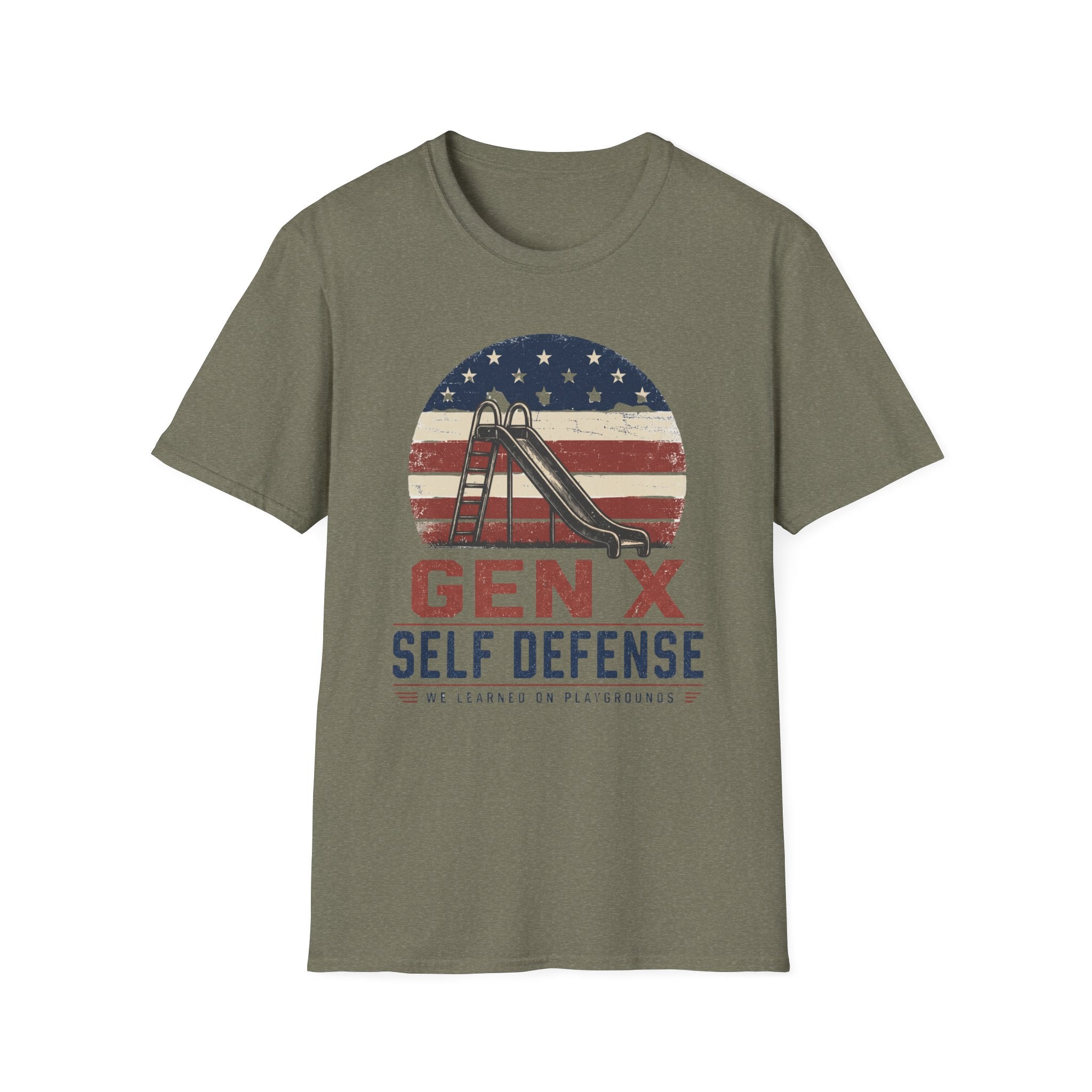 Self Defense Slide  T-Shirt