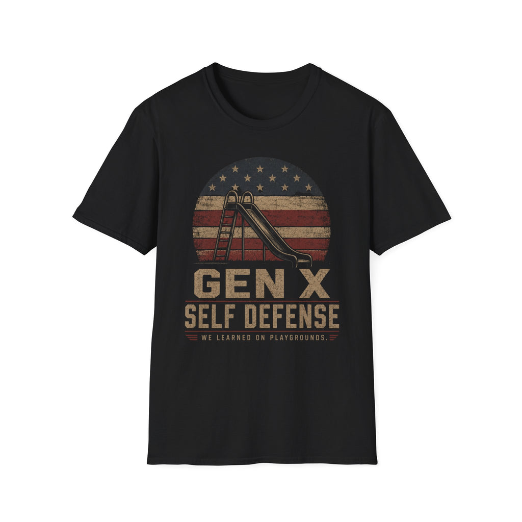 Self Defense Slide  T-Shirt