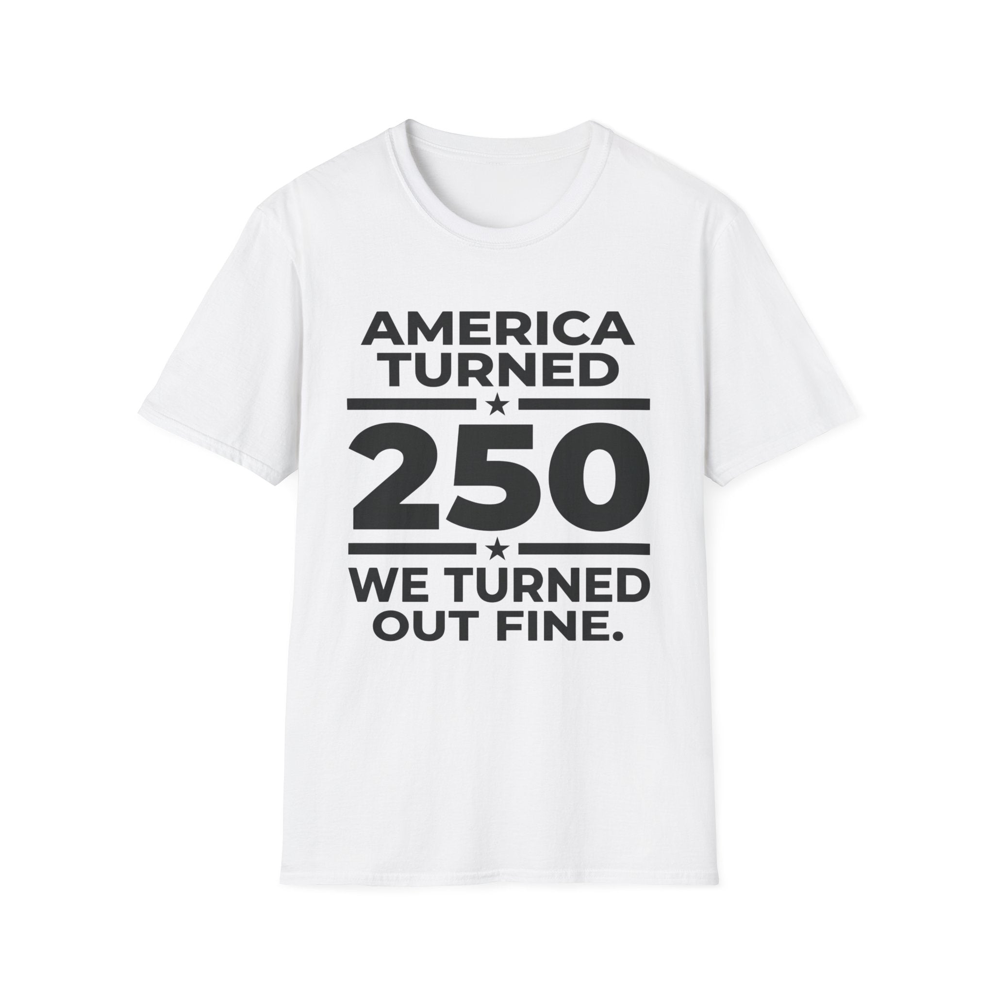 America 250 Fine Banner T-Shirt