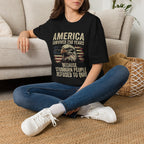 America Refused to Quit Flag T-Shirt