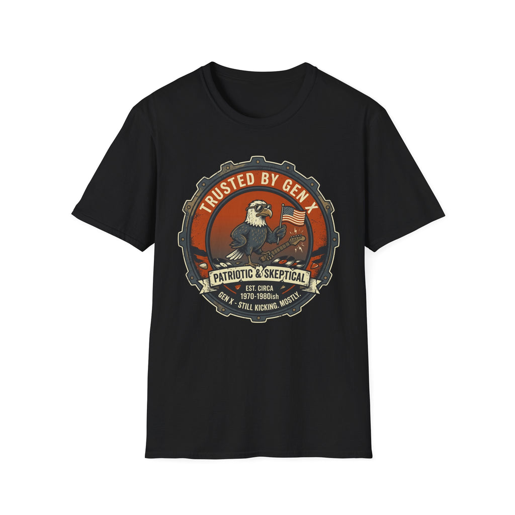 Trusted by Gen X Automotive Badge T-Shirt