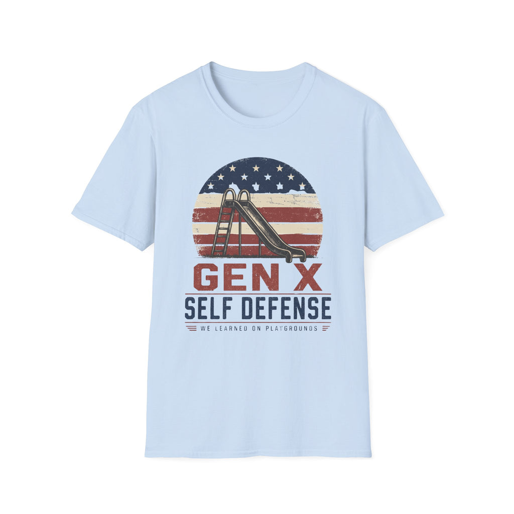 Self Defense Slide  T-Shirt