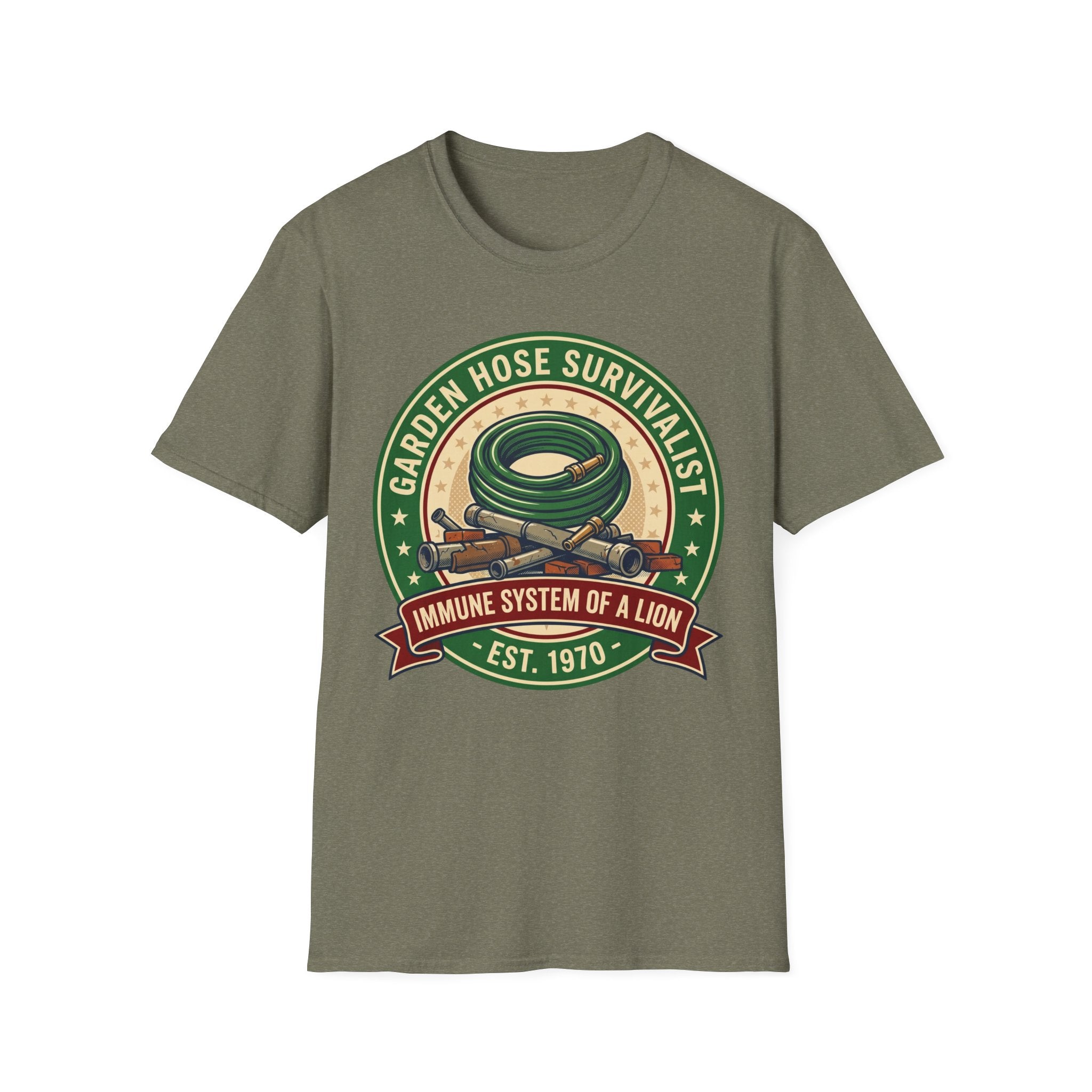 Garden Hose Survivalist Logo T-Shirt