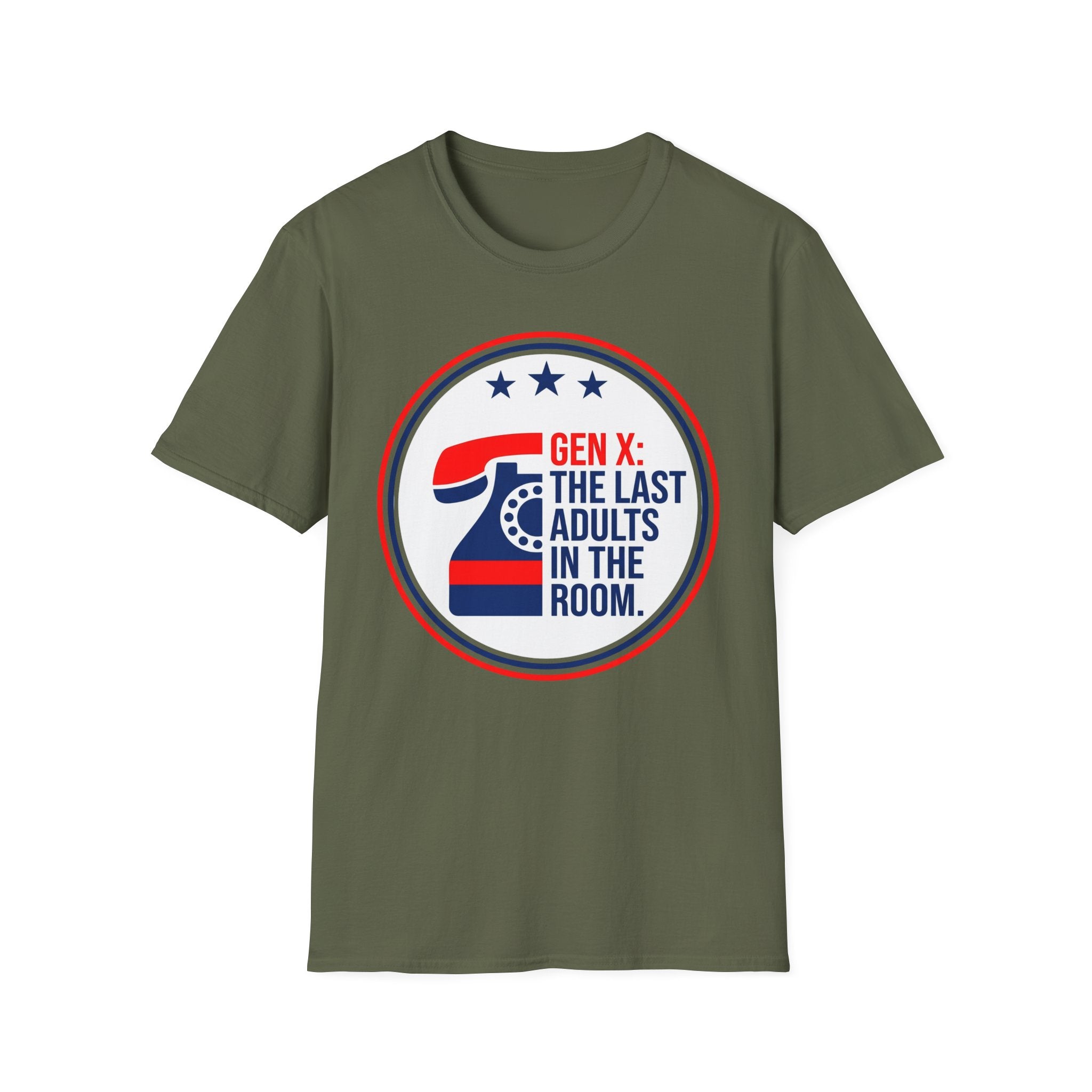 Last Adults in the Room Phone T-Shirt