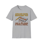 Analog Fixed it with a Pencil Logo T-Shirt