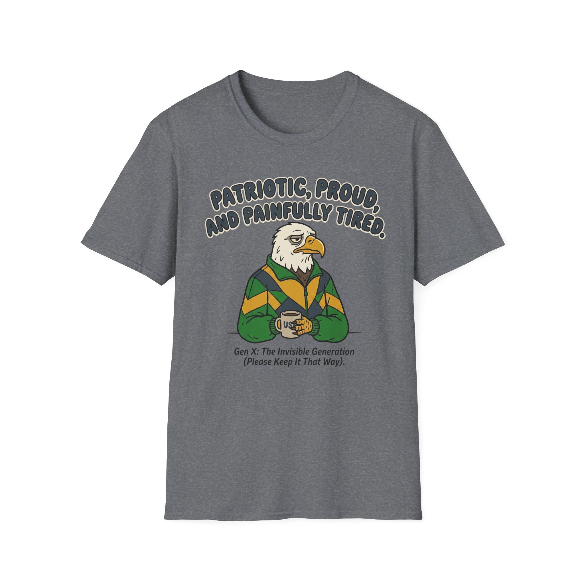 Patriotic Proud and Painfully Tired T-Shirt