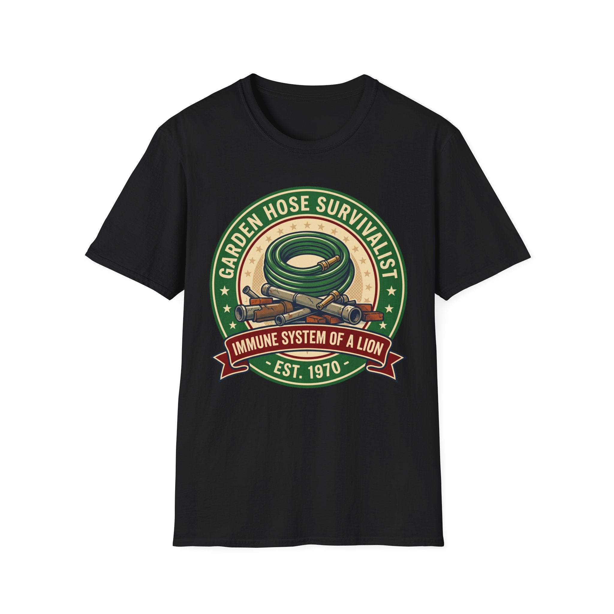 Garden Hose Survivalist Logo T-Shirt