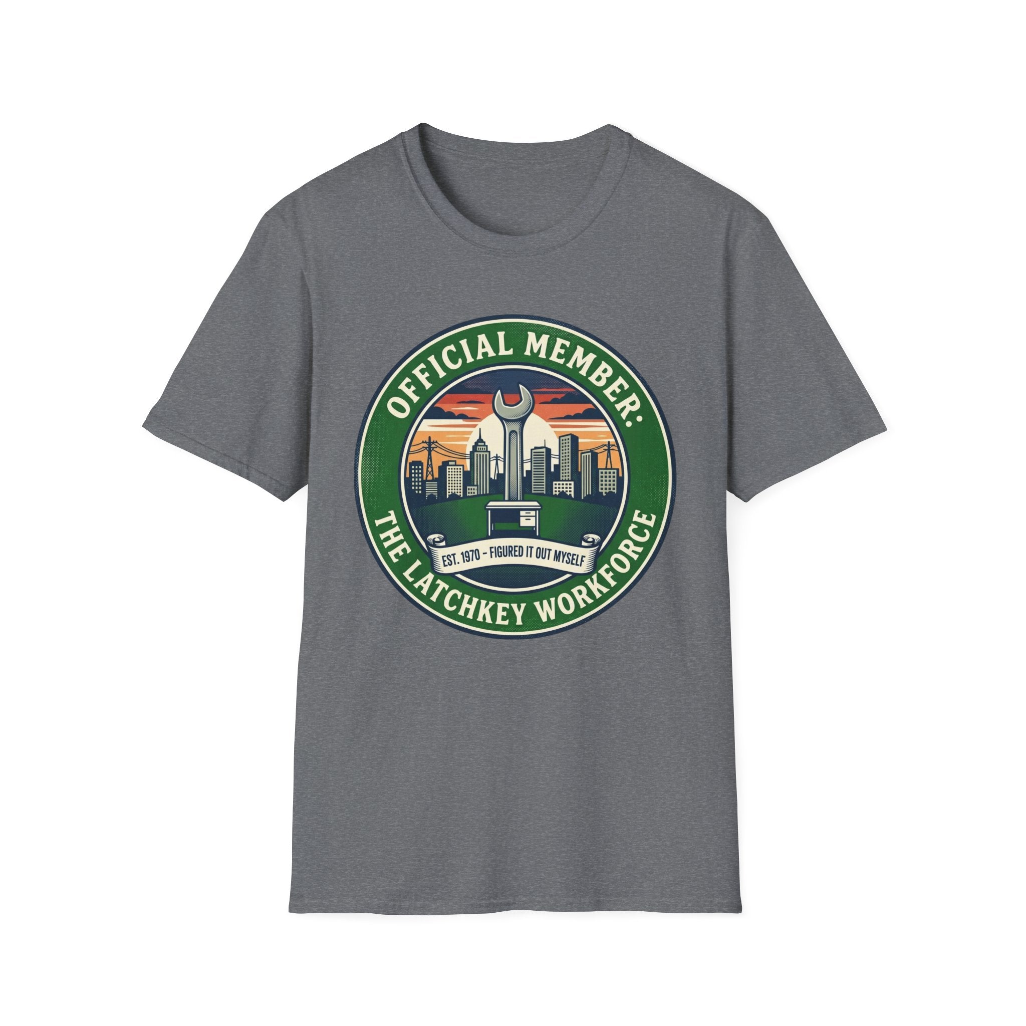 Latchkey Workforce Wrench Logo T-Shirt