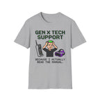 Error 404 I Am the Family Tech Support VR and Mobile T-Shirt