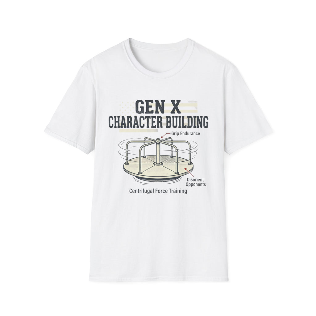 Gen X Merry Go Round Character Build  T-Shirt