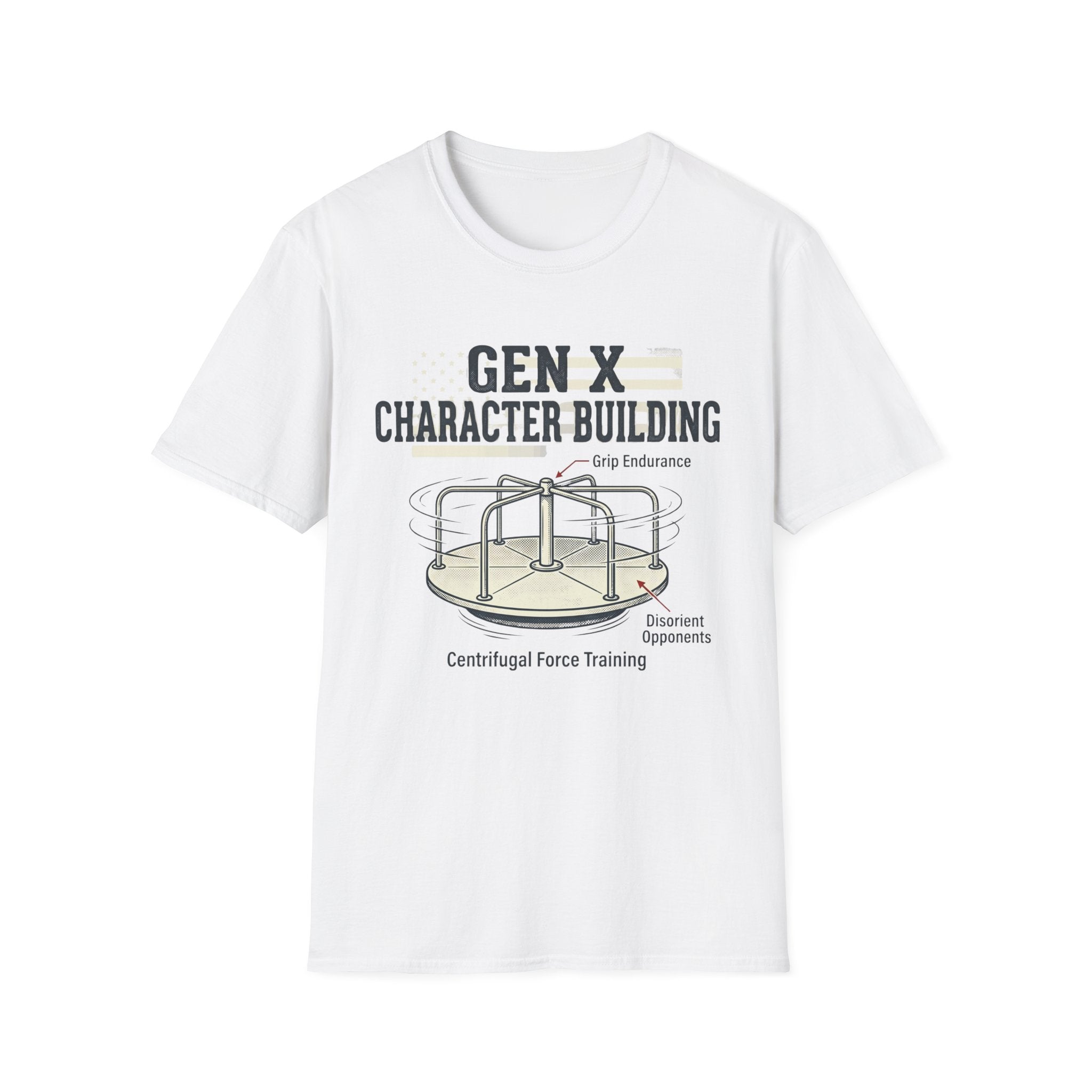 Gen X Merry Go Round Character Build  T-Shirt