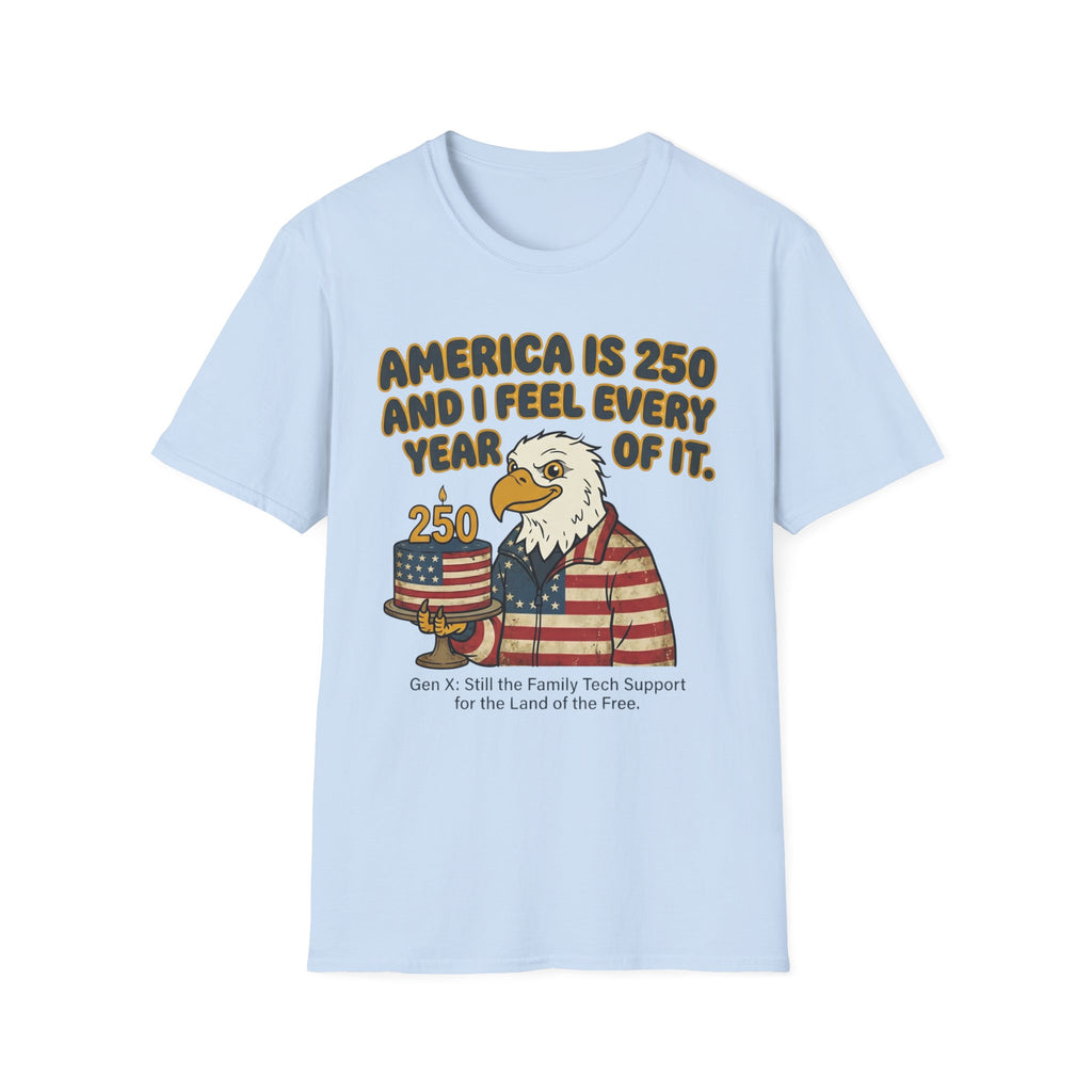 America 250 Feeling Every Year of It Eagle T-Shirt