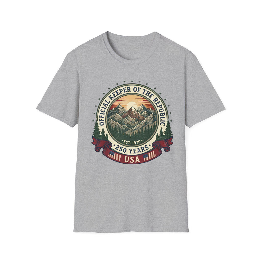 250 Years Keepers of the Republic Logo T-Shirt
