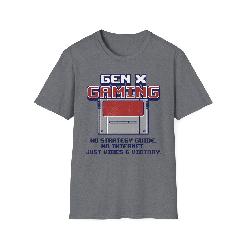 No Strategy Guide No Internet Just Vibes and Victory T-Shirt