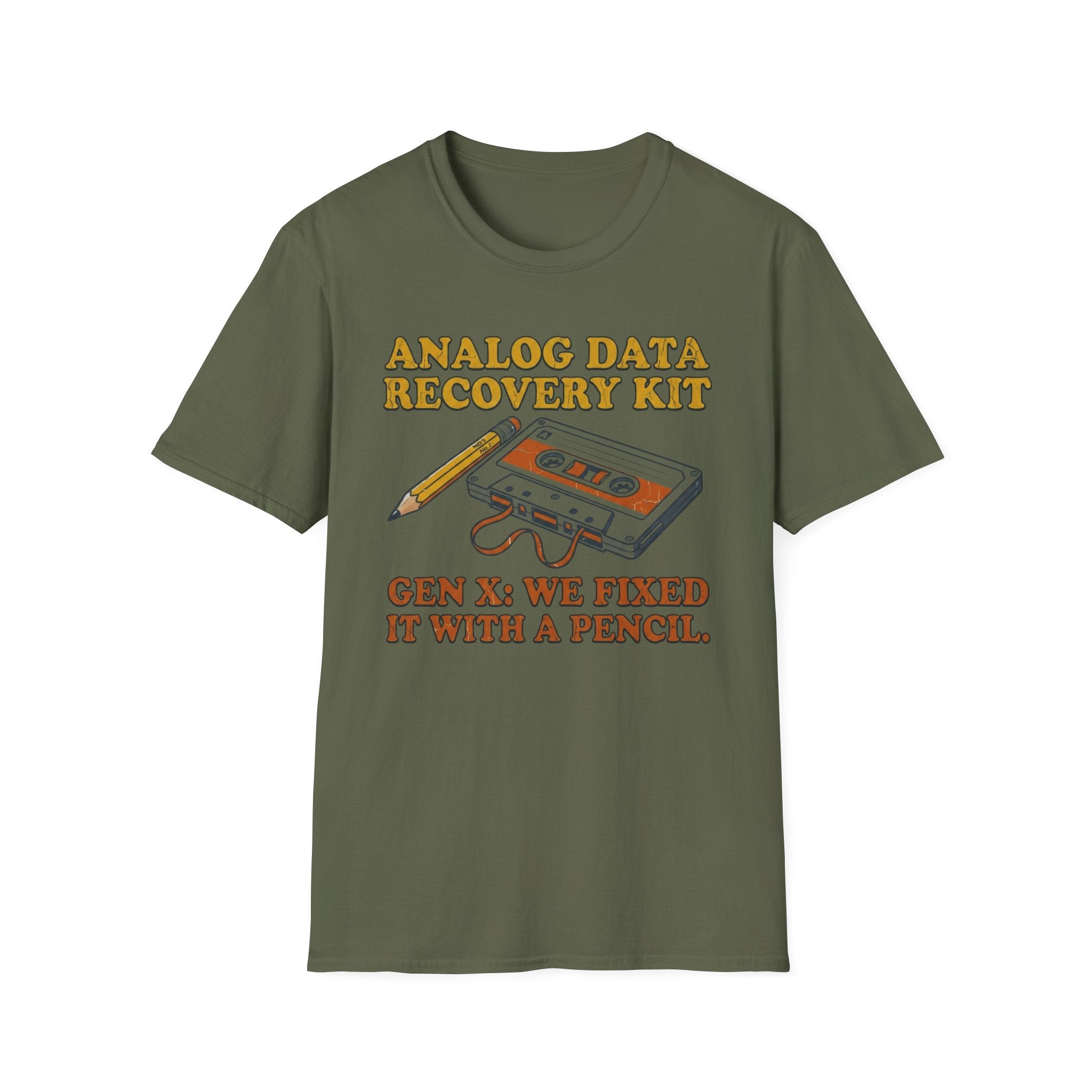 Analog Fixed it with a Pencil Logo T-Shirt
