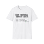 Gen X Original Operating System data T-Shirt