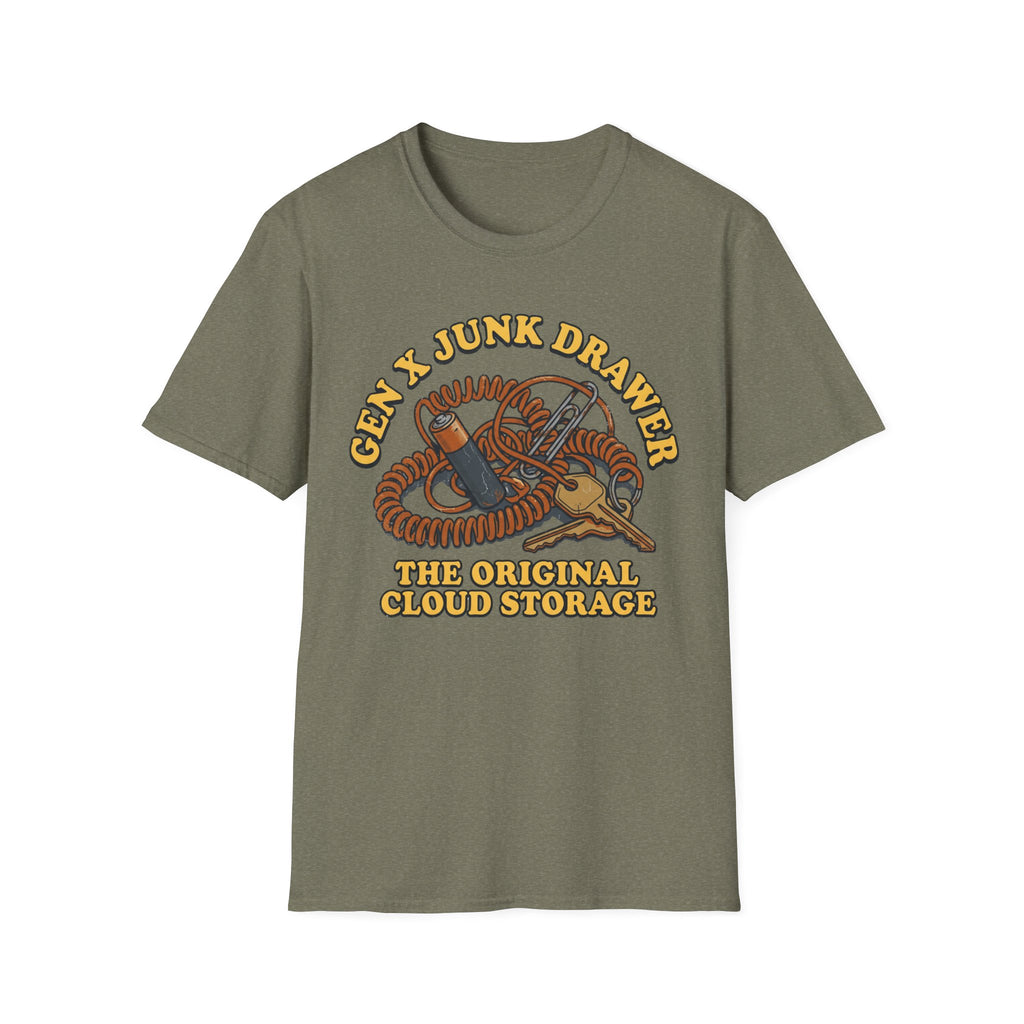 Junk Drawer Original Cloud Storage T-Shirt