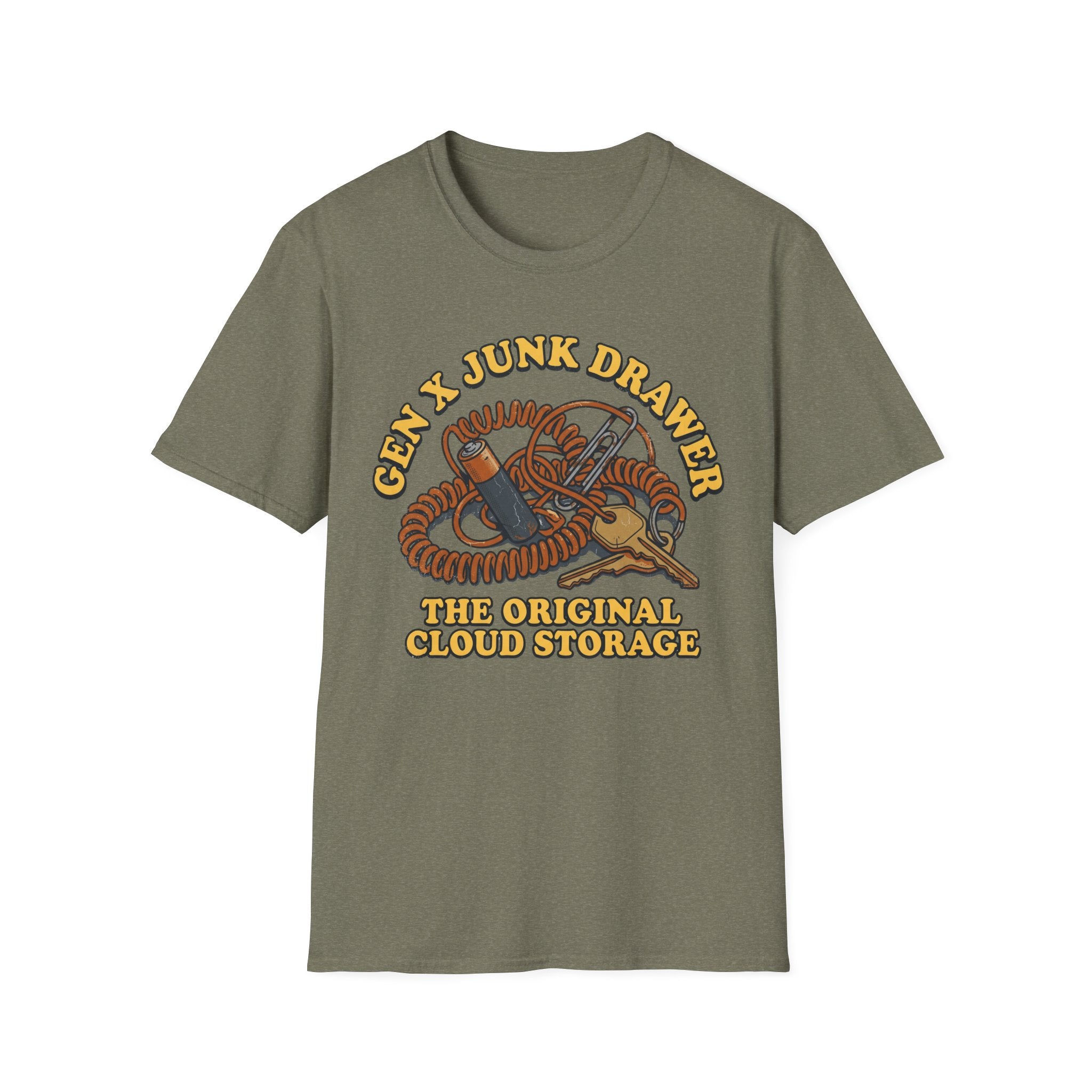 Junk Drawer Original Cloud Storage T-Shirt