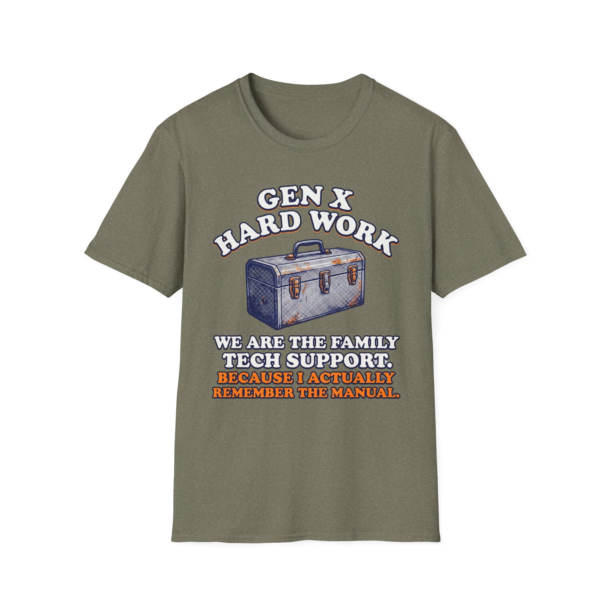 Gen X Hard Work Toolbox T-Shirt