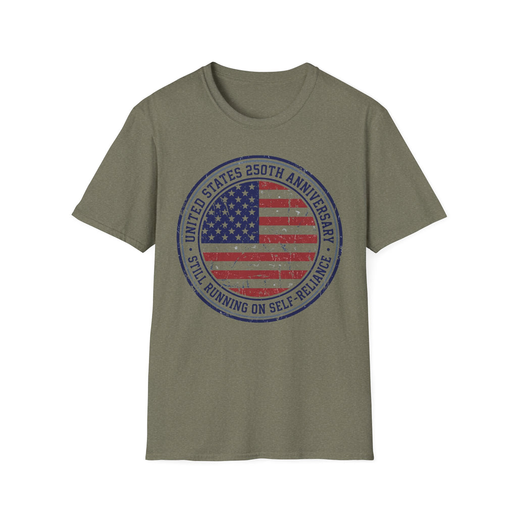 Flag Self Reliance America 250 T-Shirt