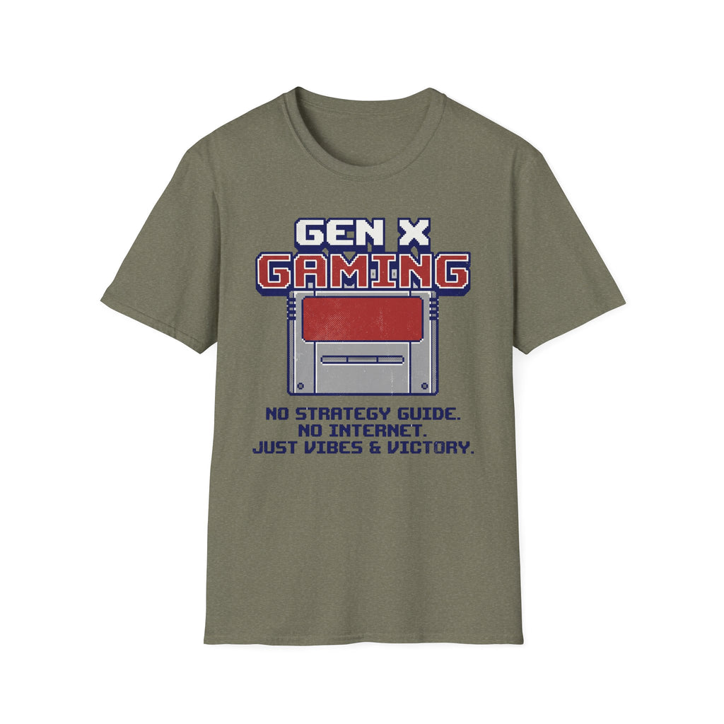 No Strategy Guide No Internet Just Vibes and Victory T-Shirt
