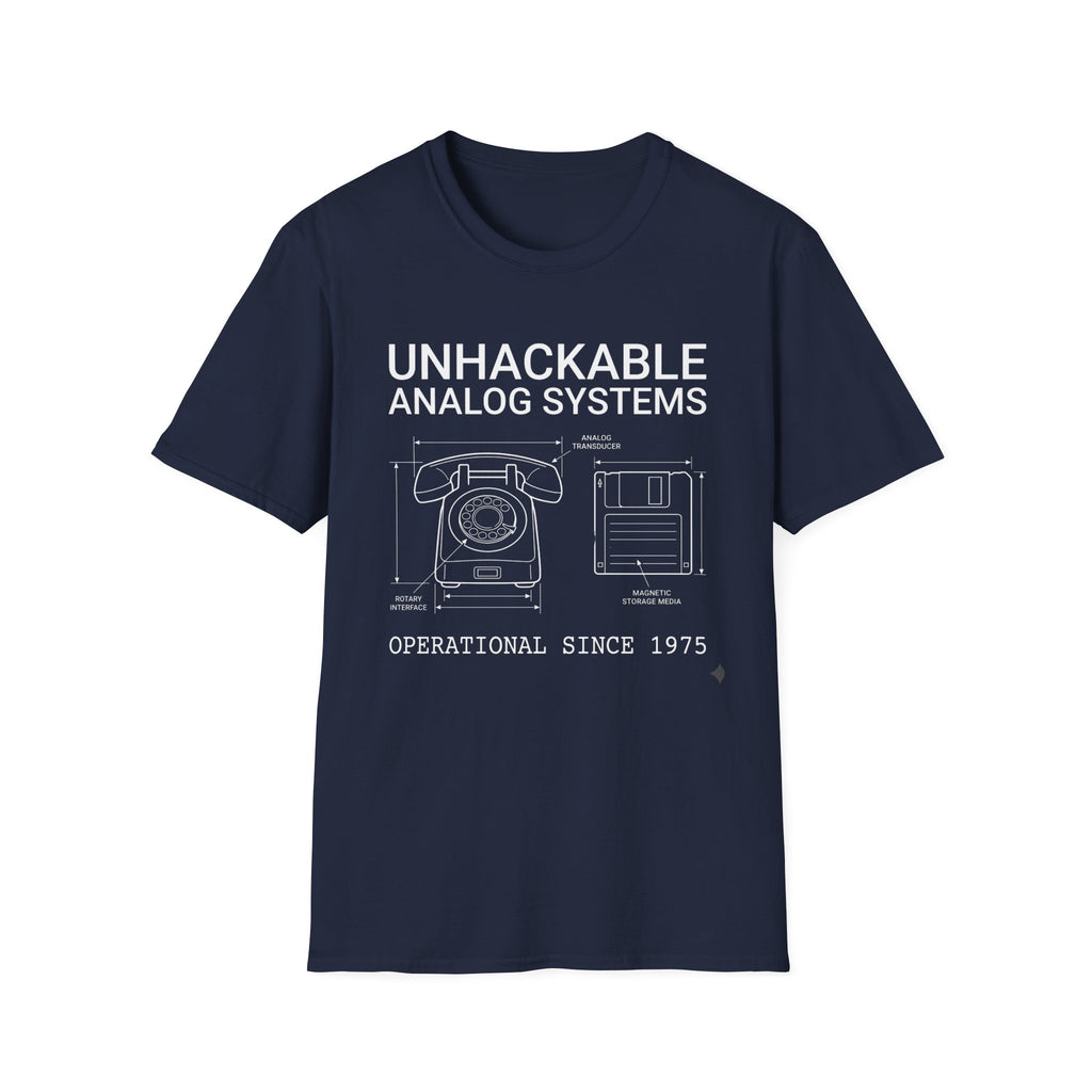 Unhackable Disk Phone T-Shirt