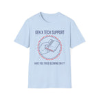 Gen X Tech Cartridge Blowing  T-Shirt