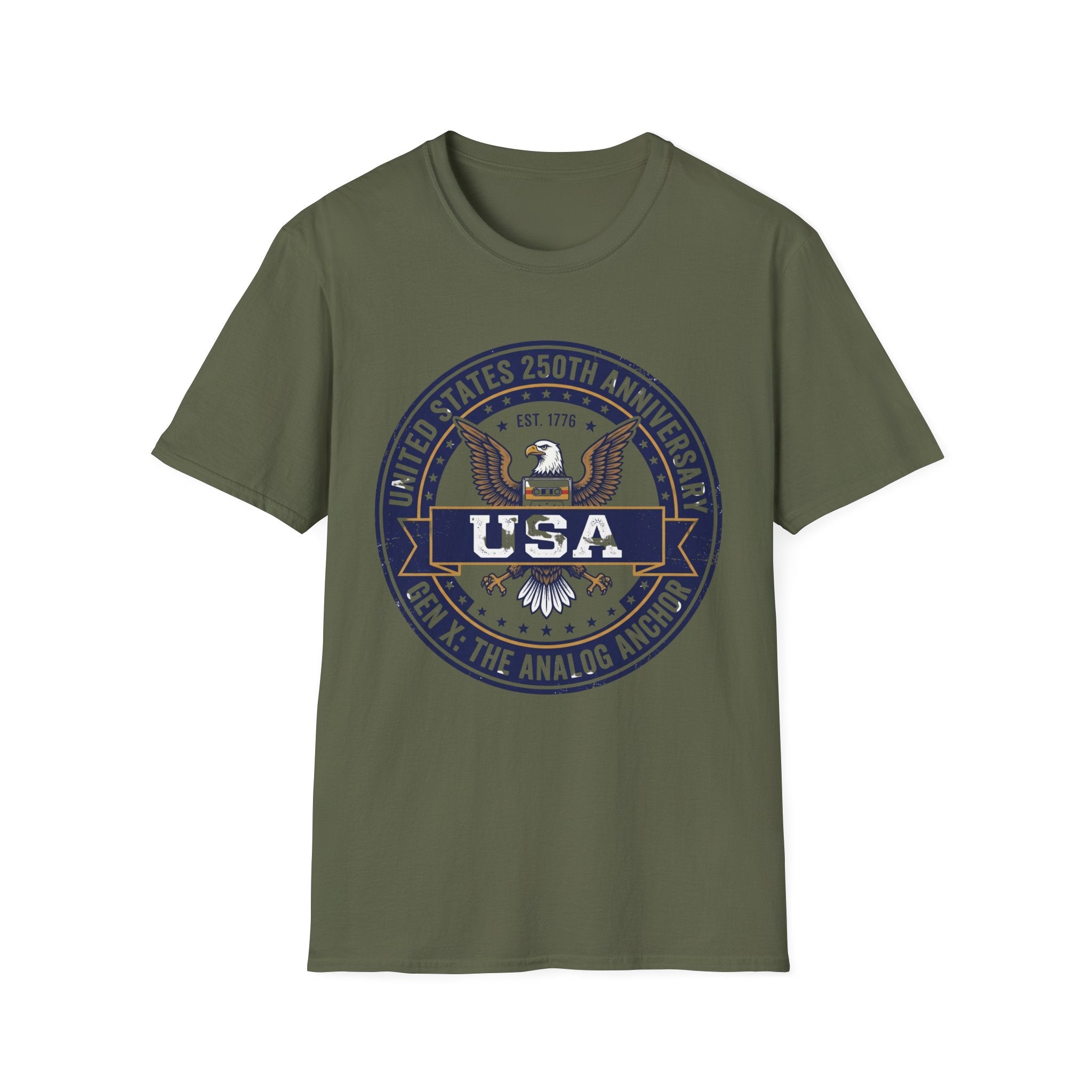 Gen X Analog Ancher America 250 T-Shirt