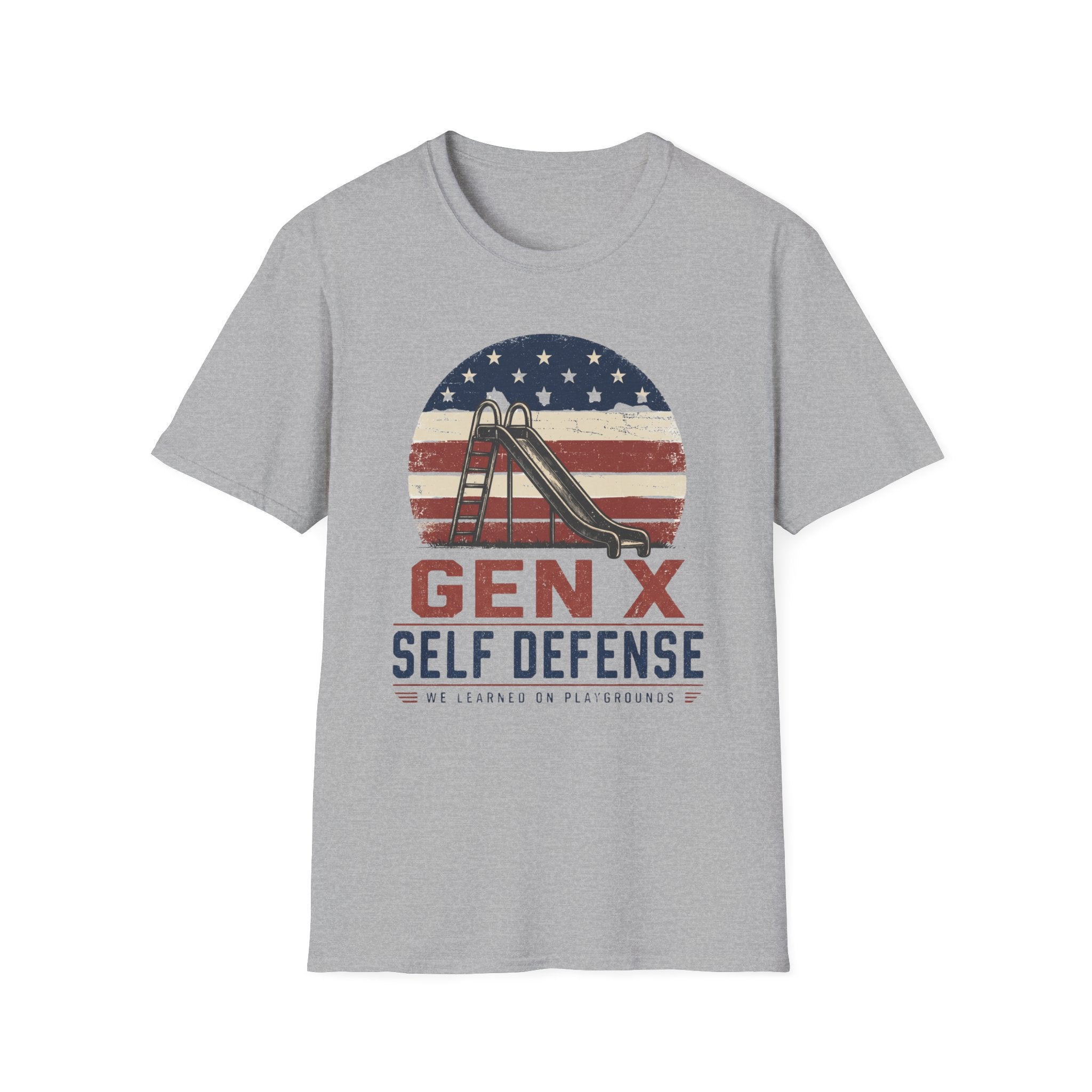 Self Defense Slide  T-Shirt