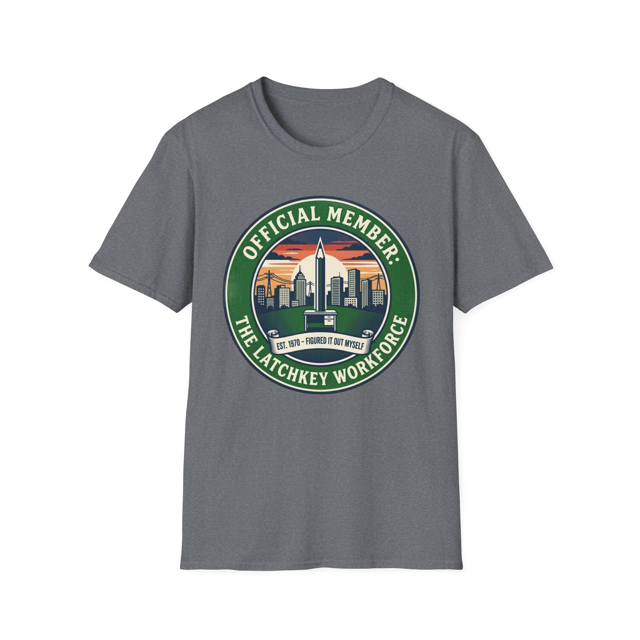 Latchkey Workforce Pencil Logo T-Shirt