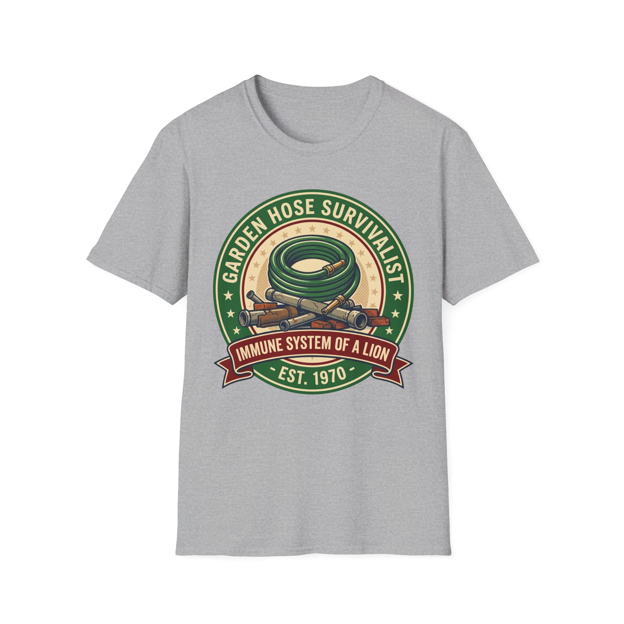 Garden Hose Survivalist Logo T-Shirt
