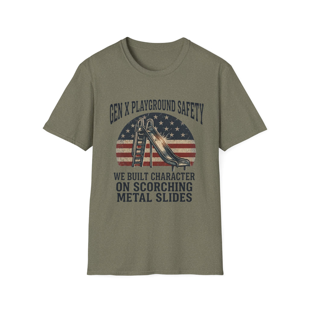 Gen X Playground Safety Scorching Slides T-Shirt