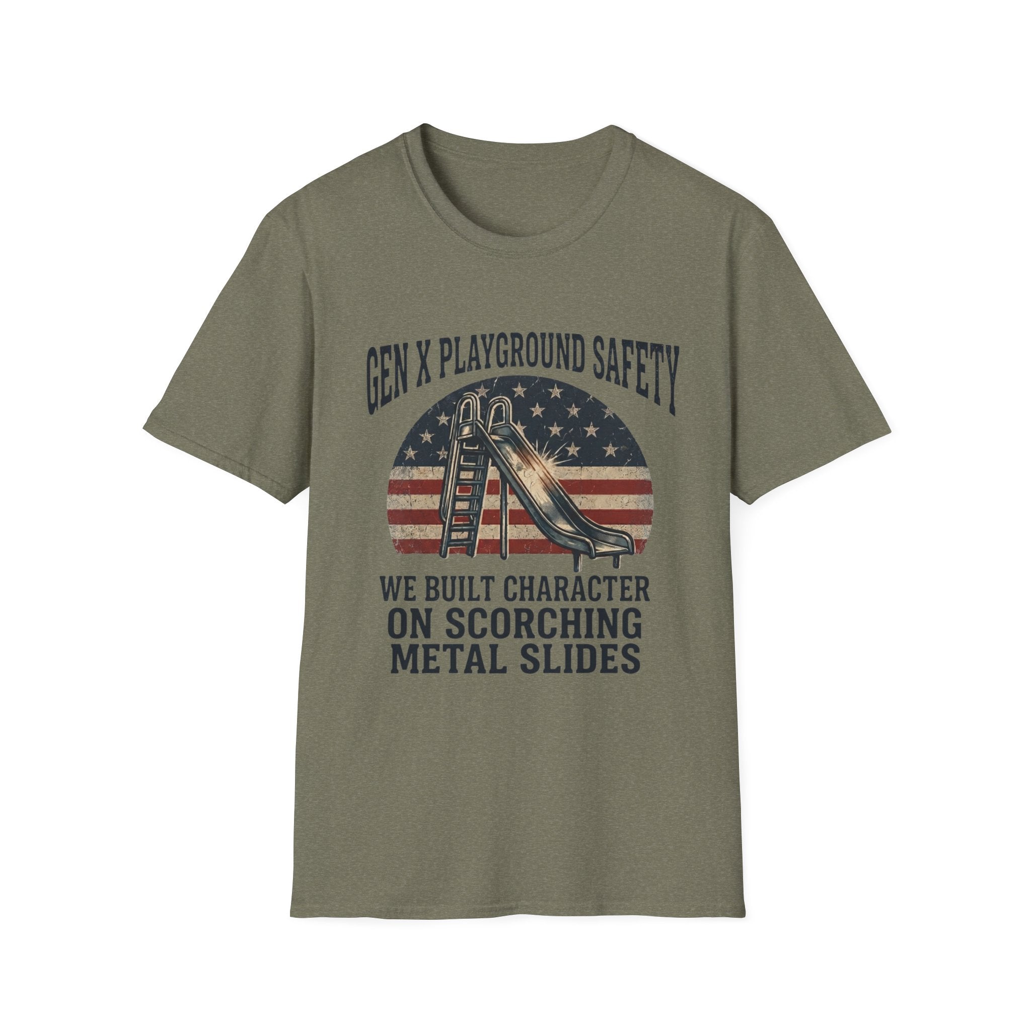 Gen X Playground Safety Scorching Slides T-Shirt