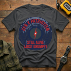 Still Alive Just Grumpy Vinyl  T-Shirt