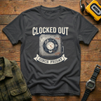 Clocked Out Clock T-Shirt