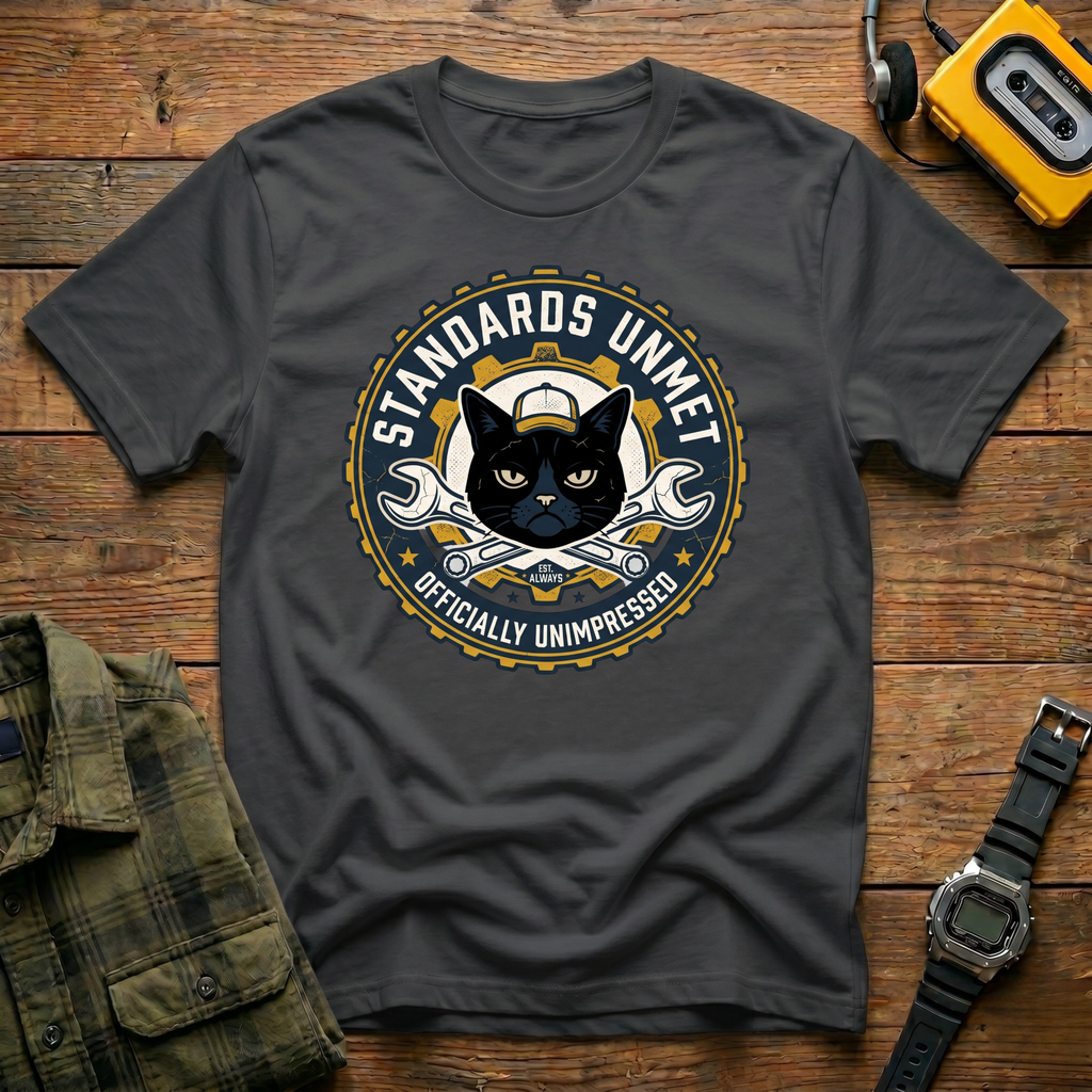 Cat Gear Unimpressed  T-Shirt