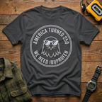 America 250 Ibuprofen Eagle Badge T-Shirt