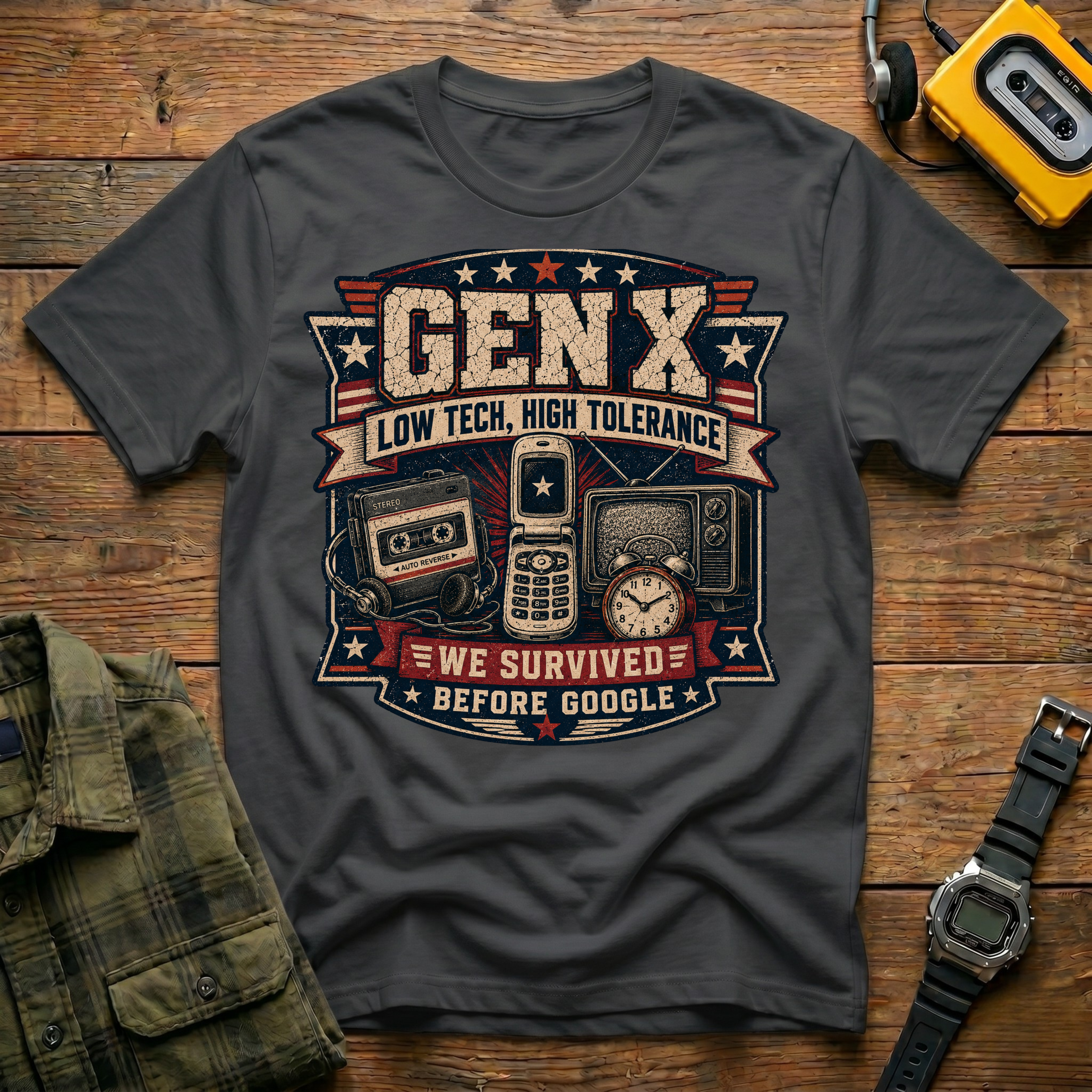 We Survived Before Google   T-Shirt