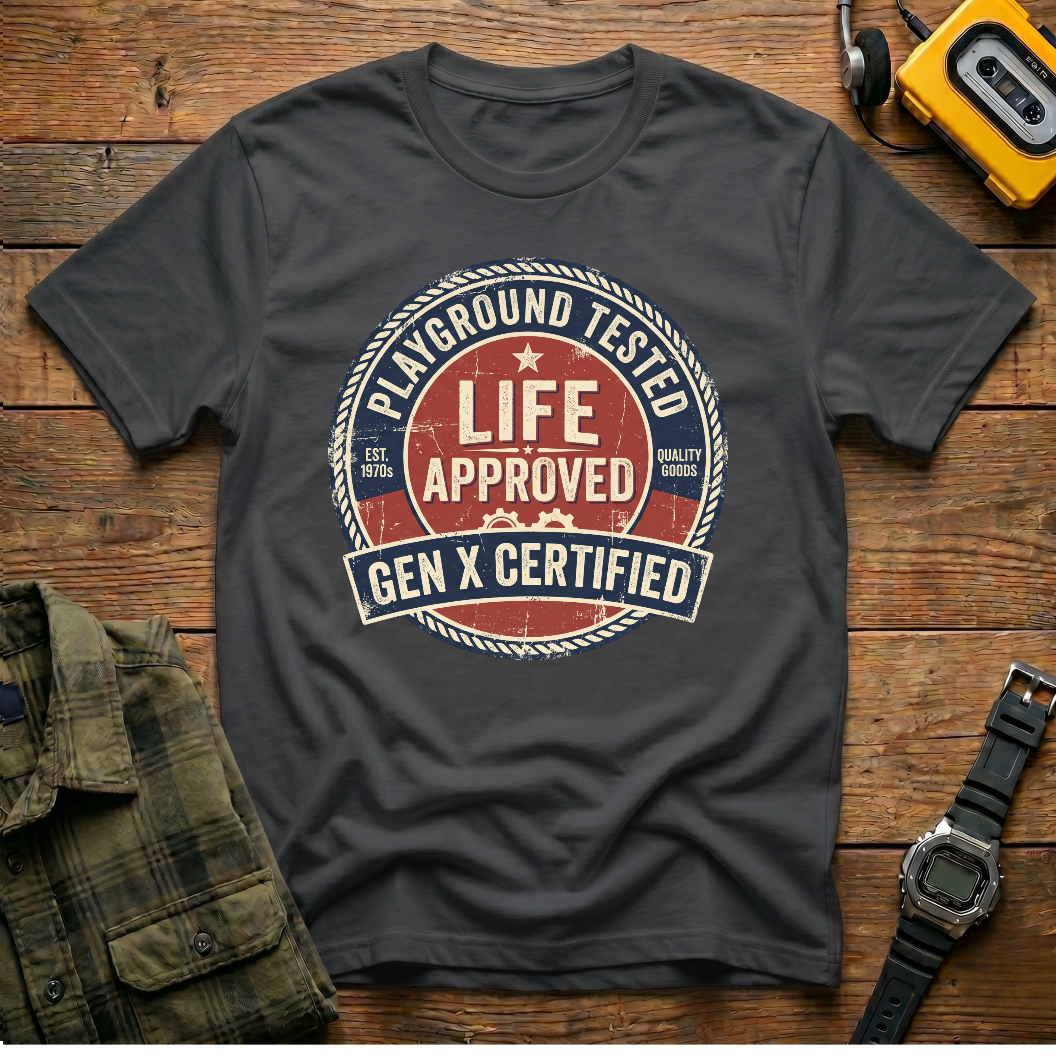 Playground Tested Life Approved T-Shirt