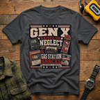 Raised on Neglect and Gas Station Snacks T-Shirt